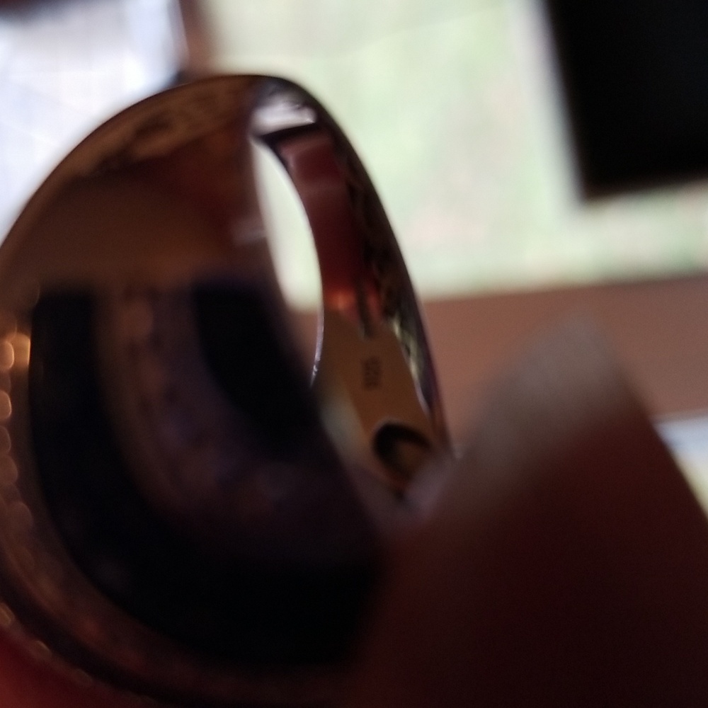 Silver ring with Diamonds - Picture 7 of 11